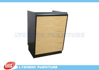 Черное малое - определенный размер деревянный SGS стола MDF приема для клиента Srvice банка