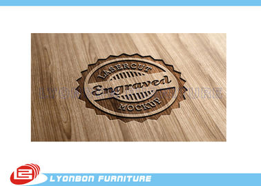 Логос гравировки CNC прочного дисплея деревянный/деревянный знак ярлыка для выставки
